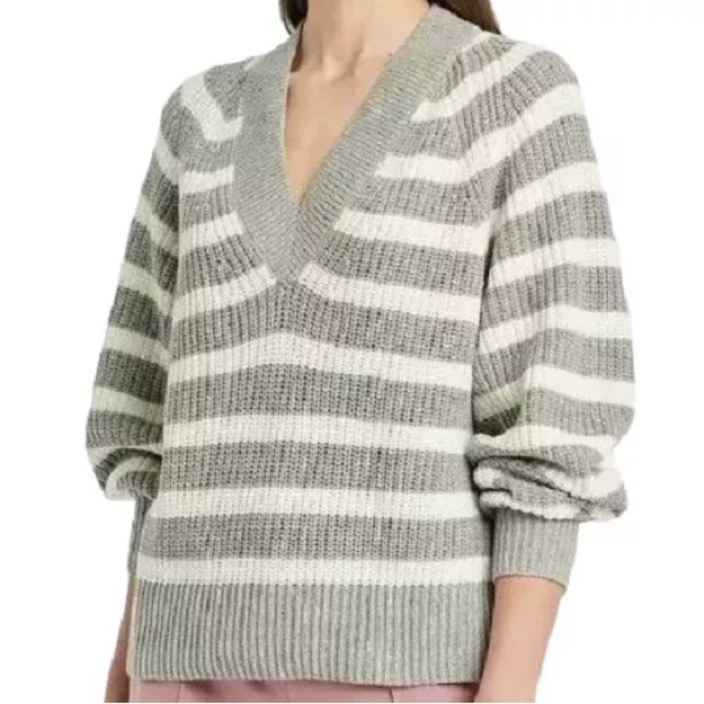 A New Day Striped Thick Knit Sweater Size Small